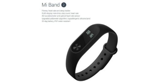 Xiaomi mi band 2 fitness sales tracker black