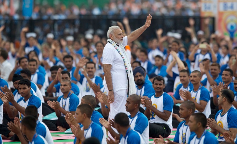 international yoga day, yoga day, pm modi yoga, narendra modi, narendra modi international yoga day, international yoga day speech, narendra modi speech, chandigarh yoga day, modi chandigarh speech, modi does yoga, india news