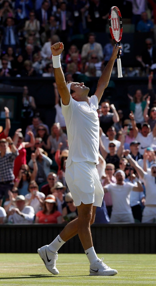 Roger Federer, Roger Federer Wimbledon, Roger Federer match, Roger Federer win, Roger Federer Marin Cilic, Roger Federer Switzerland, Roger Federer Swiss, Roger Federer photos, Federer Raonic photos, Federer pics, Raonic pics, Federer Raonic pics, Roger Federer WImbledon