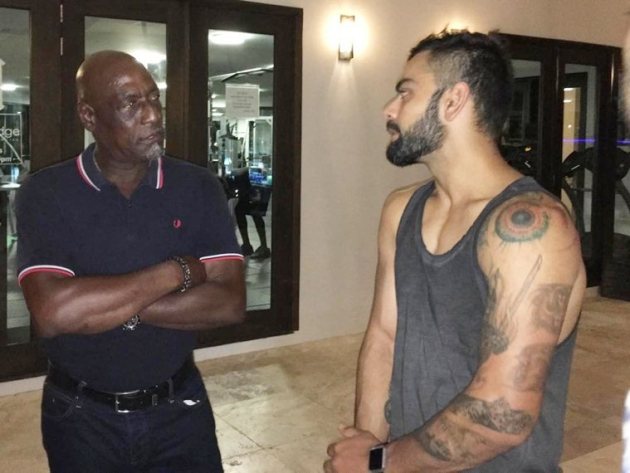 virat kohli, arvinda de silva, viv richards, india vs sri lanka, cricket news, sports news, indian express