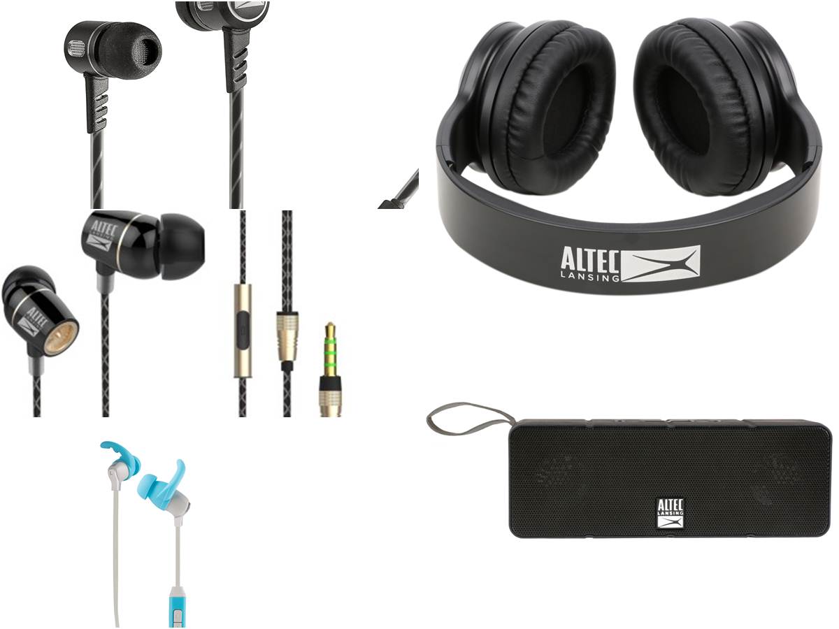 Altec lansing in ear metal online earphones