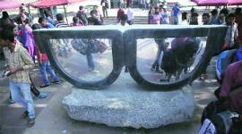delhi, indian sculptors, delhi stone age, lalit kala akademi, new delhi municipal council, ndmc, connaught place, nehru park, pallika bazar, odisha sculptors, orrisa sculptors, indian express delhi, delhi news"