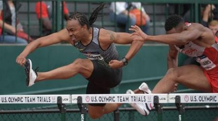 Aries Merritt, Aries Merritt US, Aries Merritt Hurdler, Aries Merritt Rio Games, Aries Merritt US trials, Aries Merritt US Olympic team, Aries Merritt US Olympic trials, US Olympic trials, US Rio team, hurdles, athletics, Olympics, Sports, Sports News