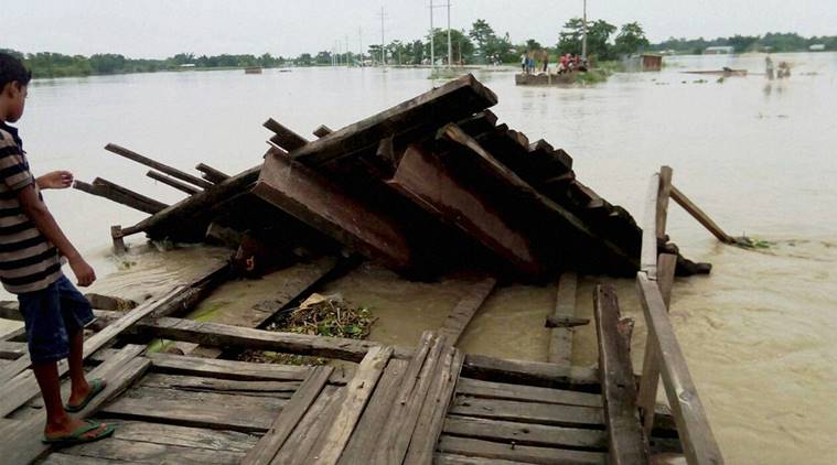 flood, rain, rains, heavy rainfall, rainfall, assam floods, assam rains, arunachal floods, arunachal pradesh floods, arunachal pradesh rain, monsoon, north india monsoon, delhi rain, delhi rains, india monsoon, weather, weather report
