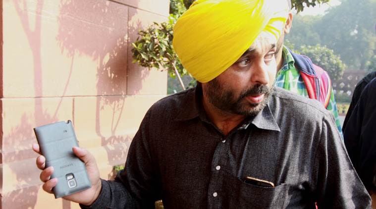 bhagwant mann, parliament video, punjab mp bhagwant mann, aap mp bhagwant mann,