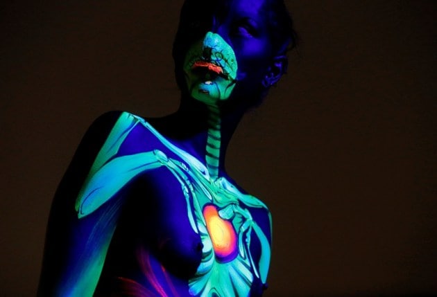 models in bodypaint, World Bodypainting Festival, austria, Bodypainting