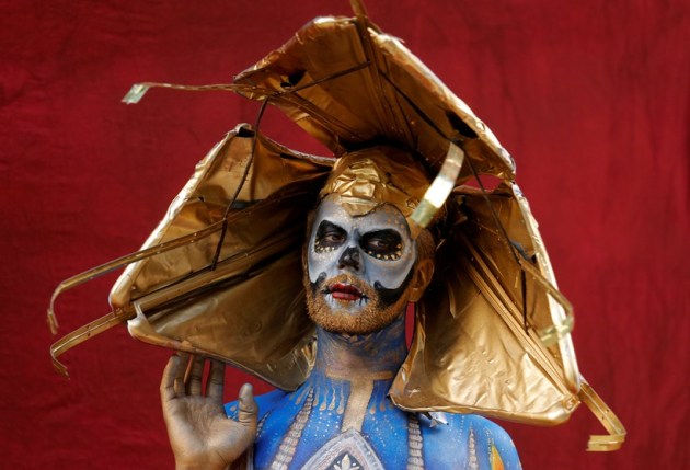 models in bodypaint, World Bodypainting Festival, austria, Bodypainting