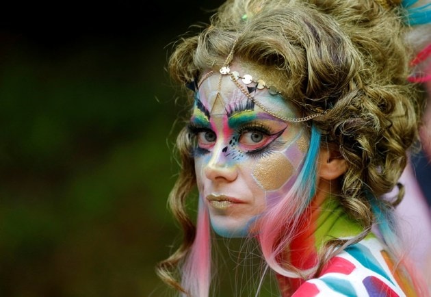 models in bodypaint, World Bodypainting Festival, austria, Bodypainting