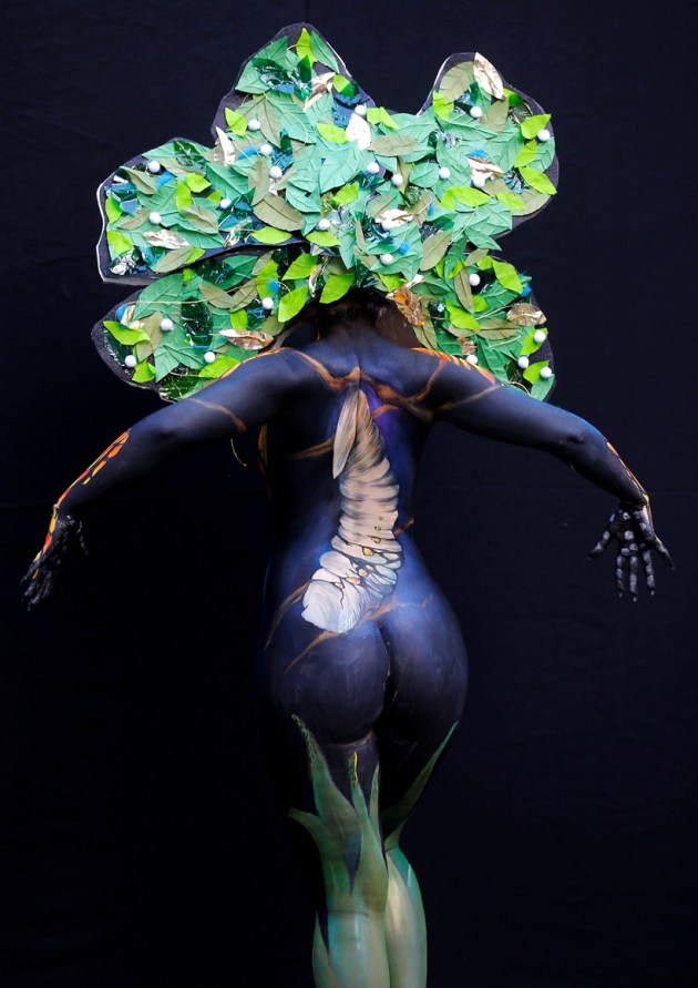 models in bodypaint, World Bodypainting Festival, austria, Bodypainting