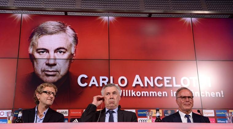 Carlo Ancelotti, Carlo Ancelotti Bayern Munich, Carlo Ancelotti Per Guardiola, Pep Guardiola, Bayern Munich, Bundesliga, Pep Guardiola Manchester City, football, sports news