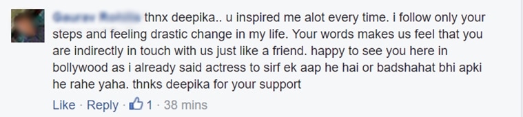 deepika react
