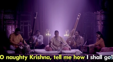 english bandish, modern bandish, natkhat krishna bandish, Kiran Phatak, Krishna bandish, hindustani classical music,