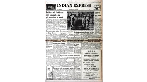 July 15, 1976, Forty Years Ago: India-Pak Flights
