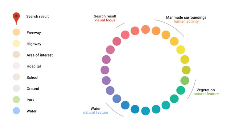 google, google maps, google maps update, google maps new features, google maps new colour scheme, google maps colour coding, google maps for Android, ios, technology, technology news  