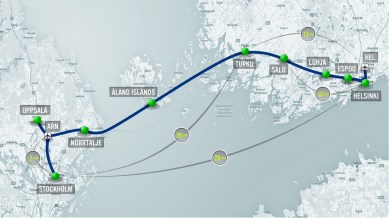 Hyperloop, stockholm and helsinki, connecting helsinki and stockholm, hyperloop feasibility study, sweden, finland, flight time helsinki and stockholm, kpmg, faster than an aircraft, elon musk, technology, technology news