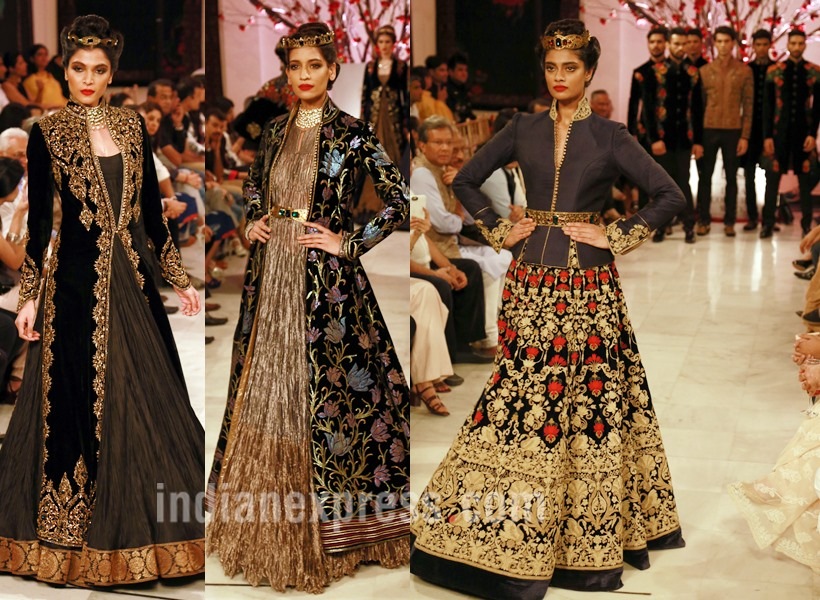 rohit bal, rohit bal designs, rohit bal russian indian designs, rohit bal icw 2016, india couture week 2016, india couture week, icw 2016
