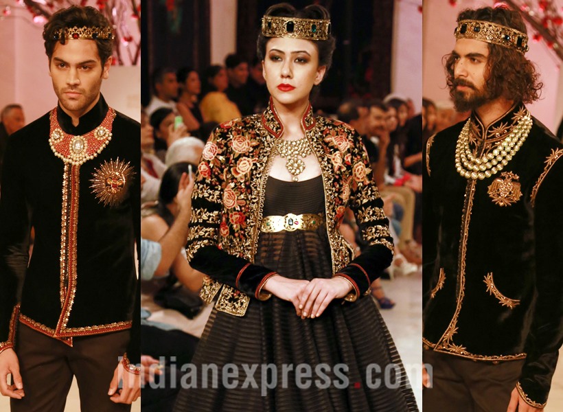 rohit bal, rohit bal designs, rohit bal russian indian designs, rohit bal icw 2016, india couture week 2016, india couture week, icw 2016