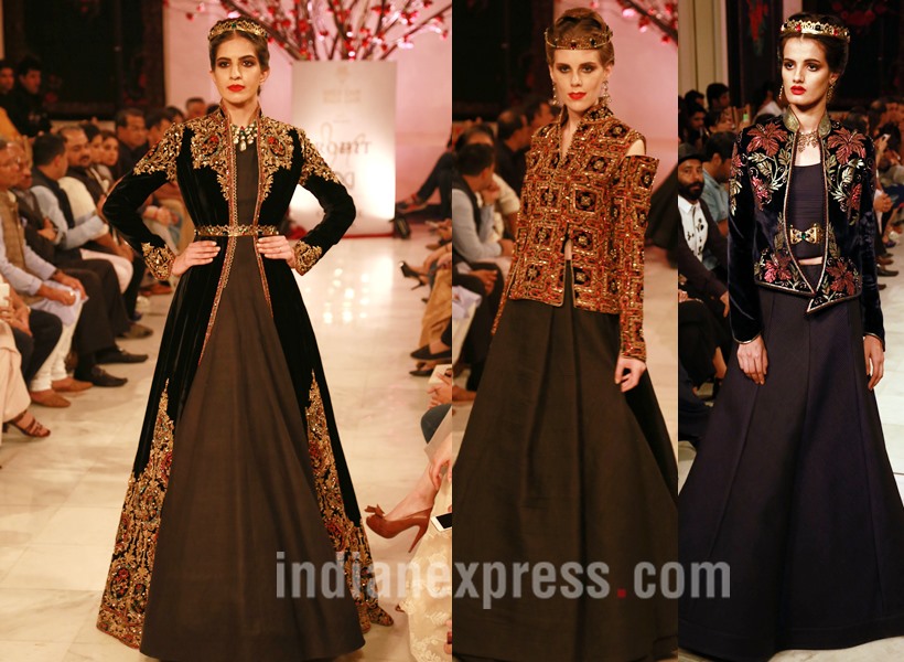 rohit bal, rohit bal designs, rohit bal russian indian designs, rohit bal icw 2016, india couture week 2016, india couture week, icw 2016
