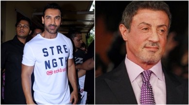 John Abraham, Sylvester Stallone, John Abraham film, John