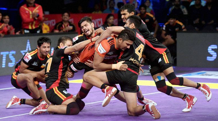 Pro Kabaddi League match in Mumbai