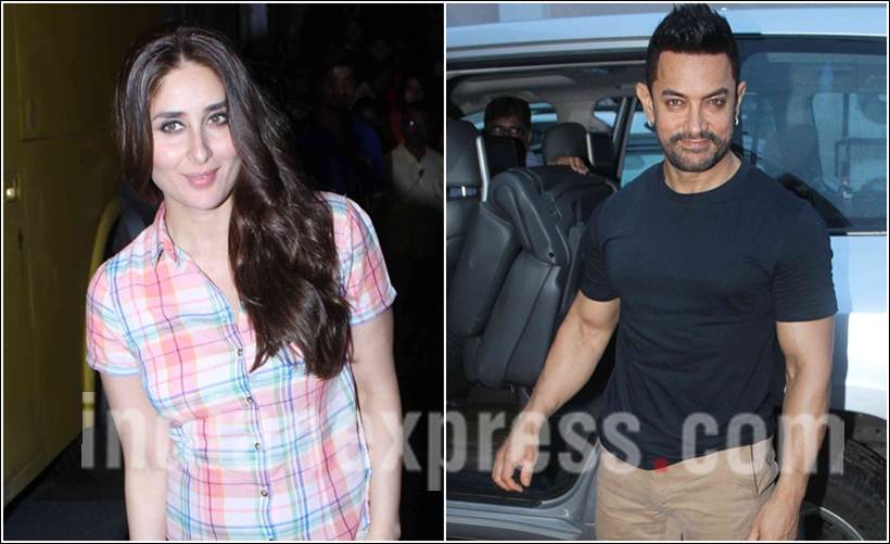 Kareena Kapoor, Kareena baby bump, Kareena pregnancy, pregnant kareena, pregnant kareena pics, aamir khan, aamir dangal, aamir pic, aamir kareena pic, aamir dangal look, Kareena Kapoor khan