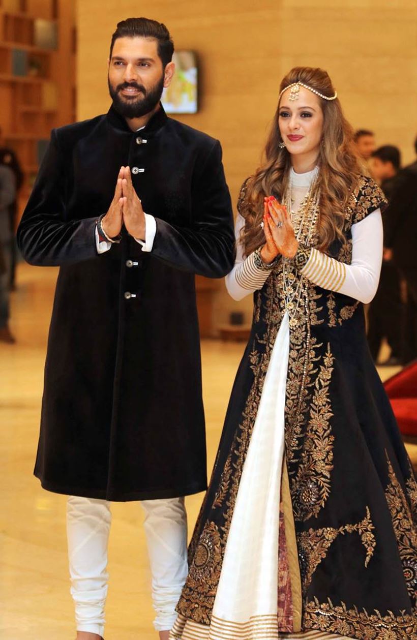 yuvraj singh hazel keech wedding, yuvraj singh wedding, hazel keech wedding, yuvraj weds hazel goa wedding, celebrity brides 2016