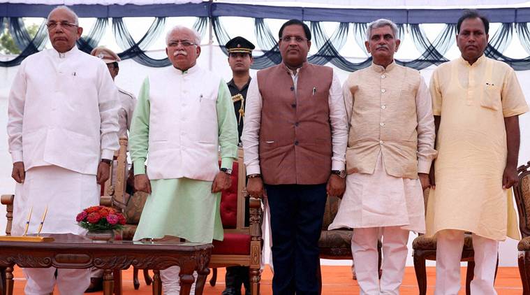 Haryana Districts Re Allocated Among Ministers India News The