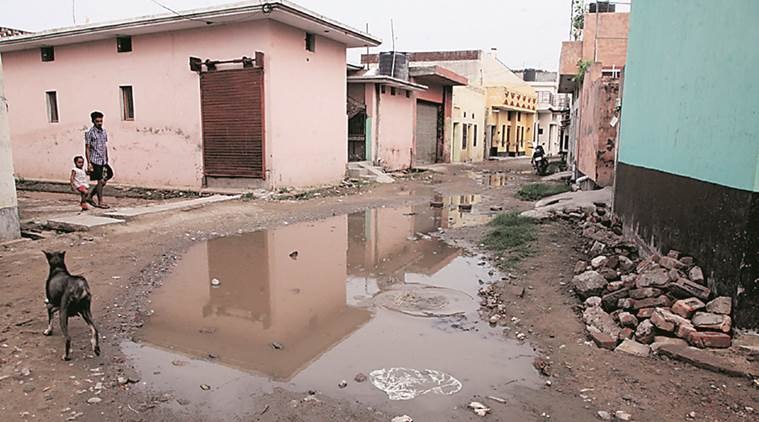 villages chandigarh, chandigarh poor villages, daun, daun village, mla prem singh chandu majra, chandumajra adopts village, chandigarh news, chandigarh development, india news