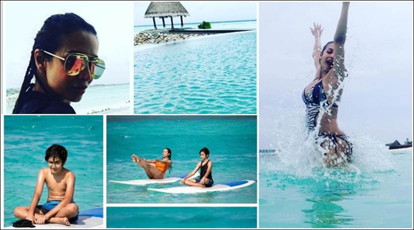 Malaika Arora Khan Canada Sex - Malaika Arora Khan is enjoying a perfect vacation with son Arhaan in  Maldives, see pics | Entertainment Gallery News - The Indian Express