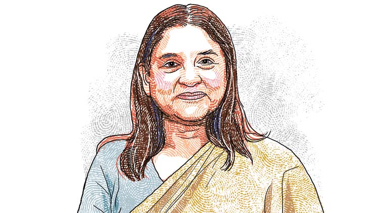 maneka gandhi, animal rights, gond painting, maneka art, atal bihari vajpayee government, suresh prabhu. railway, indian railway, congress, ajay maken, Myanmar President U Htin Kyaw, myanmar president in india, mohan bhagwat, amit shah, bjp, indian express delhi confidential, india news