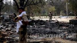 mathura violence, mathura clashes, mathura deads, mathura violence probe, mathura violence suspended, up government officials suspended, mathura violence case, mathura investigation, mathura violence news, up news, india news