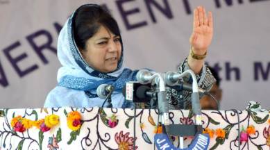 Mehbooba Mufti, hizbul Mujahideen, Burhan Wani, Burhan Wani presence in Kashmir, Mehbooba Mufti on Burhan Wani, Kashmir, Protests in Kashmir, Unrest in Kashmir, Violence in Kashmir, Kashmir protests, Kashmir violence, Kashmir unrest, Sat Sharma, BJP on Burhan wani, kashmir news,