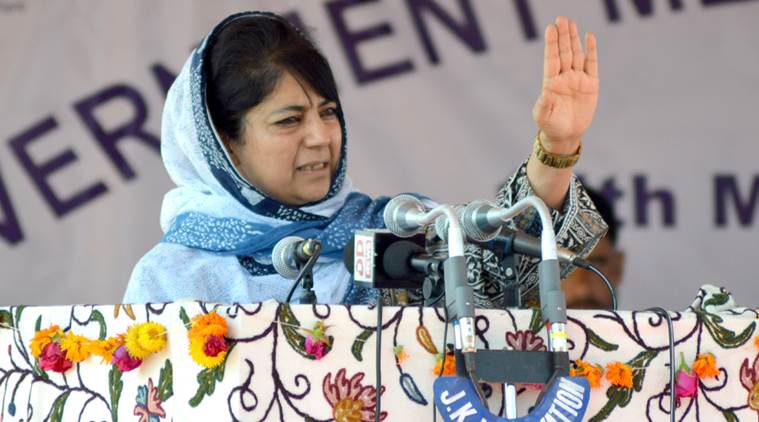 mehbooba mufti, cm mehbooba mufti, burhan wani encounter, burhan wani death, kashmir unrest, jammu and kashmir chief minister