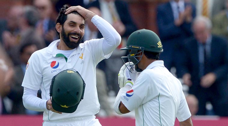 England vs Pakistan, Eng vs Pak, Misbah-ul-Haq, Misbah Pakistan Lords, Misbah 100 Lords, Misbah lords hundred, Cricket