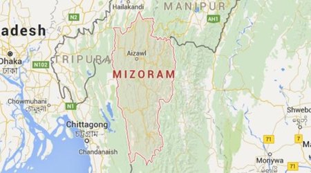 Mizoran landslide, Mizoram Rainfall, Rains, Rainfall in Mizoram, Landslide in Mizoram,Aizwal, Aizwal rainfall, india news, indian express news