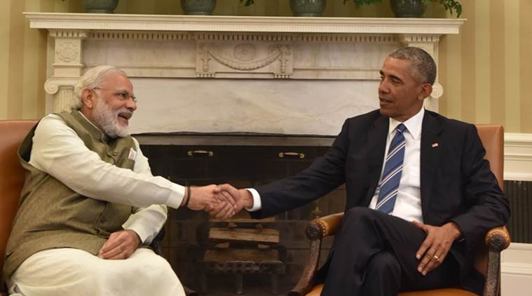 Barack Obama, Obama twitter, POTUS twitter, Narendra Modi, Modi twitter, PMO twitter, social media interactions, latest news, Indian express