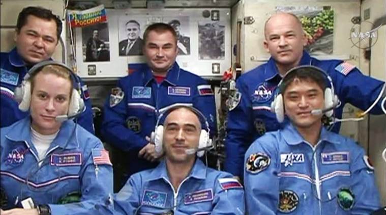 Three new NASA astronauts join ISS team as crew members | Technology ...