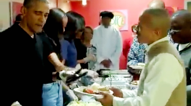 barack obama, iftar dinner, barack obama serves iftar dinner, white house videos, obama cool videos, barack obama iftar dinner video, michelle obama, ramadan at white house, ramzan at white house