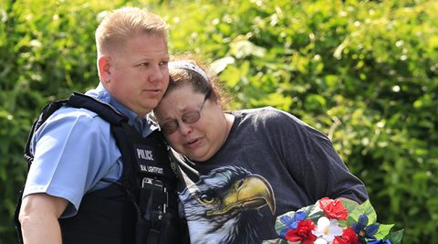 US: Officer dies after being shot in police car in Kansas | World News ...