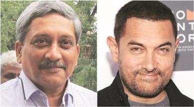 manohar parrikar, parrikar, aamir khan, snapdeal, intolerance, parrikar aamir, aamir khan parrikar, parrikar comment, parrikar aamir comment, rajya sabha, ramnath goenka award, indian express news