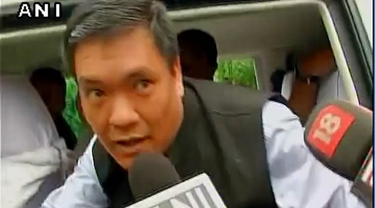 arunachal pradesh, pema khandu, cm pema khandu, chief minister pema khandu, khandu itanagar, itanagar, itanagar pema khandu, arunachal pradesh verdict, arunachal pradesh congress, congress, khandu leadership, nabam tuki, delhi congress, Peoples Party of Arunachal, rahul gandhi, rahul gandhi in itanagr, indian express news, india news