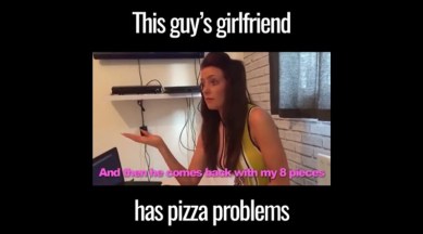 Video: This girl just cannot get her pizza math straight, and it's  hilarious | Trending News,The Indian Express