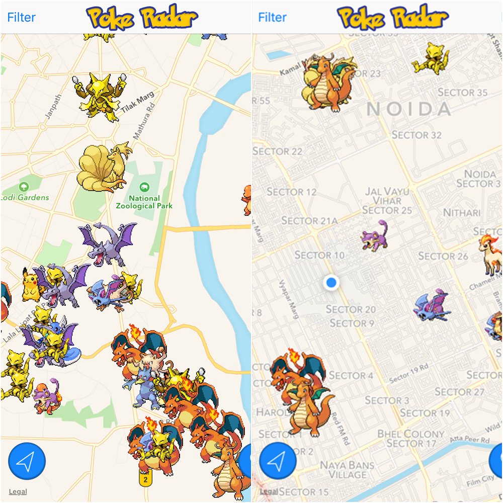Apps That Can Help You Locate Pokemon Nearby Technology News The Indian Express