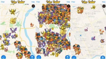 Pokémon go, pokemon go maps, pokemon go how to find pikachu, where to find rare pokemons, pokemon radar