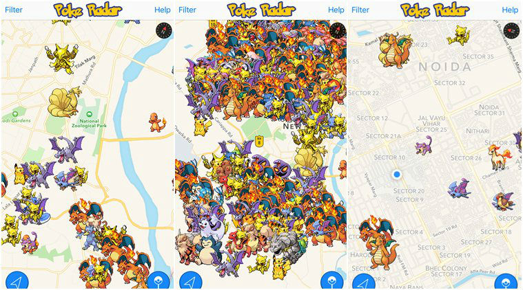 best pokemon go live map