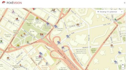 Pokémon Go maps: Pokévision and Pokéradar maps and apps