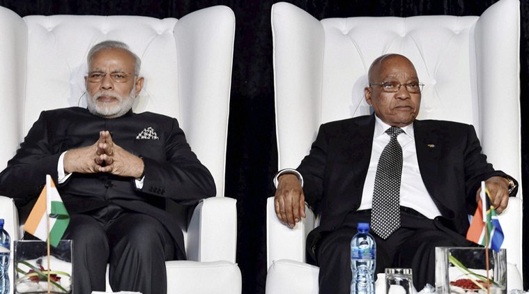 Modi visit, India South Africa, South Africa India, Modi visit South Africa, NSG India SOuth Africa, Modi visit Africa, Modi South Africa, South Africa Modi, India SOuth Africa defence, news, latest news, India news, South Africa news, world news, latest news, international news, national news, Modi India south africa defence, south africa india defence, BRICS, IBSA, UN, modi south africa india defence, Nuclear Suppliers Group, Modi Africa tour