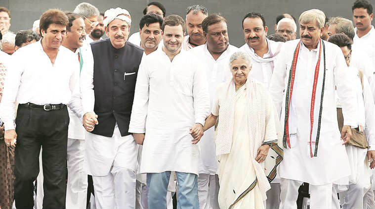 rahul gandhi, Sheila Dikshit, congress, Samajwadi Party, BJP, uttar pradesh, uttar pradesh elections, uttar pradesh assembly polls, up assembly polls, up election, 2017 up elections, 2017 elections, congress uttar pradesh, uttar pradesh, uttar pradesh news, india news