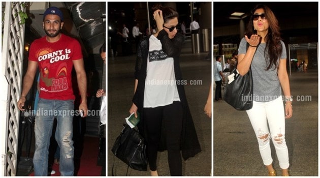 Ranveer Singh, Mahira Khan, Shriya Saran, Ranveer Singh Befikre, Mahira Khan Raees, Mahira Khan SRK, Shirya Saran, Ranveer Befikre, Amy Jackson, Neha Dhupia, Entertainment