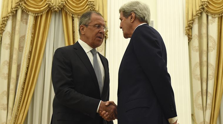 US Russia, Russia US, Syria US Russia, Syria Russia US, US Syria Russia, US Russia Syria, John Kerry, Vladimir Putin, news, world news, international news, latest news, US news, Russia news, Syria news, Kerry Putin, Putin Kerry, US Syria IS, IS, Islamic State, al Qaeda